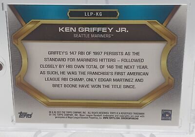 2013 Topps Update #LLP-KG Ken Griffey Jr. League Leaders Commemorative Pin