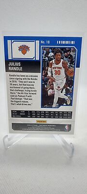 2023-24 Panini Contenders #18 Julius Randle Cracked Ice Ticket #/25