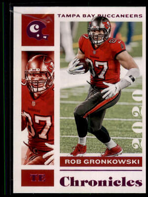 2020 Panini Chronicles #93 Rob Gronkowski Pink