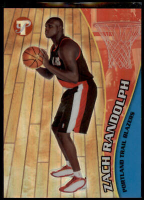 2001-02 Topps Pristine #87 Zach Randolph Refractors Rookie