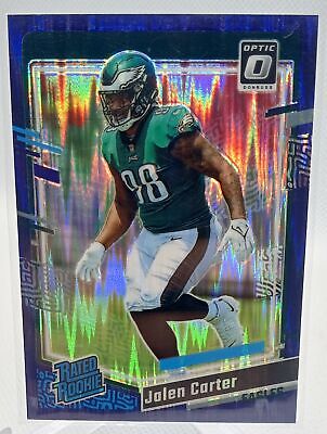 2023 Donruss Optic #281 Jalen Carter Purple Shock Rated Rookie