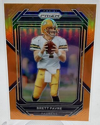 2022 Panini Prizm #111 Brett Favre Orange #/249