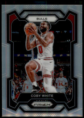 2023-24 Panini Prizm #239 Coby White Prizms Silver