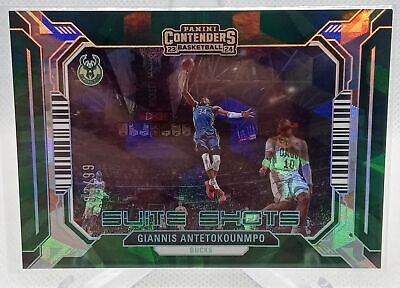 2023-24 Panini Contenders Giannis Antetokounmpo Suite Shots Playoff Ticket #/99