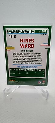 2023 Donruss Optic #161 Hines Ward Purple #/50