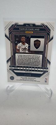 2022-23 Panini Prizm #75 Darius Garland Prizms Choice Blue #/49