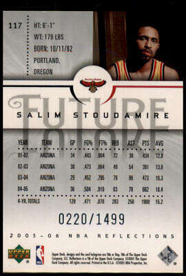 2005-06 Upper Deck Reflections #117 Salim Stoudamire #/1499