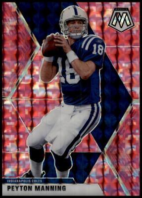 2020 Panini Mosaic #90 Peyton Manning Prizm Camo Pink