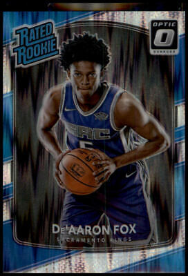 2017-18 Donruss Optic #196 De'Aaron Fox Rated Rookie Shock