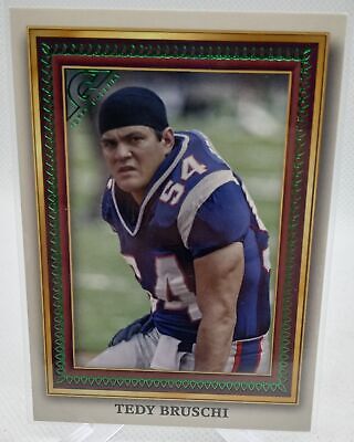 2023 Topps Composite #PG-22 Tedy Bruschi Portrait Gallery Green #/250