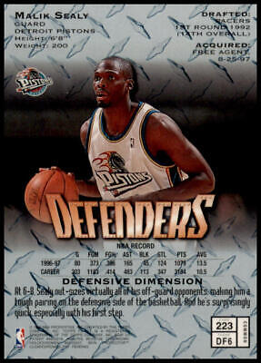 1997-98 Finest #223 Malik Sealy