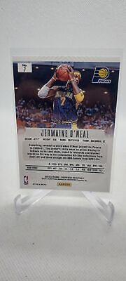 2023-24 Panini Prizm Deca #7 Jermaine O'Neal Base Prizms Red #/199