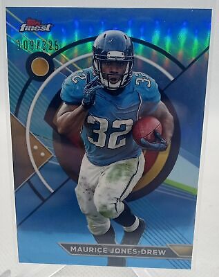 2023 Topps Composite #198 Maurice Jones-Drew Finest Sky Blue Refractor #/325