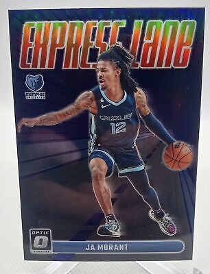 2023-24 Donruss Optic #17 Ja Morant Express Lane Purple