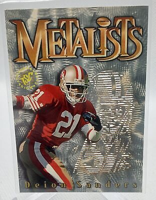 1995 Stadium Club #M6 Deion Sanders Metalists