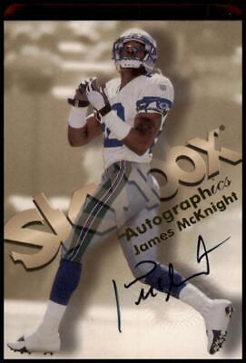 1998 SkyBox Premium #NNO James McKnight Autographics