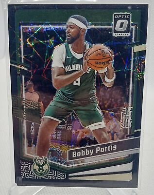 2023-24 Donruss Optic #159 Bobby Portis Black Velocity #/39