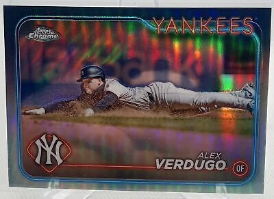 2024 Topps Chrome #11 Alex Verdugo Refractor