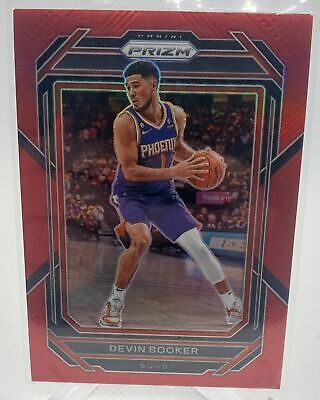 2022-23 Panini Prizm #140 Devin Booker Prizms Red #/299