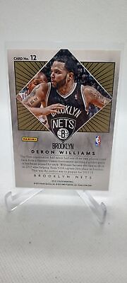 2012-13 Panini Elite #12 Deron Williams Elite Series Gold #/24