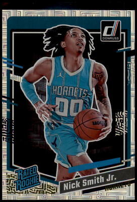 2023-24 Donruss #248 Nick Smith Jr. Choice Silver Rated Rookie