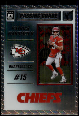 2023 Donruss Optic #PG-PM Patrick Mahomes II Passing Grade