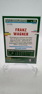 2023-24 Donruss Optic #109 Franz Wagner Fast Break Purple #/99