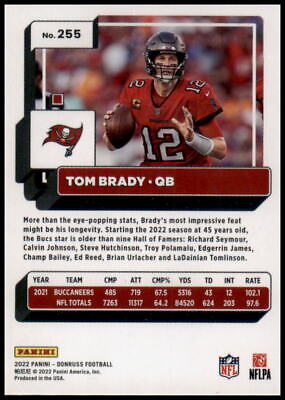 2022 Donruss #255 Tom Brady