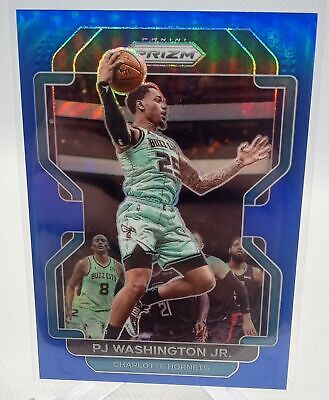 2021-22 Panini Prizm #78 PJ Washington Jr. Blue #/199