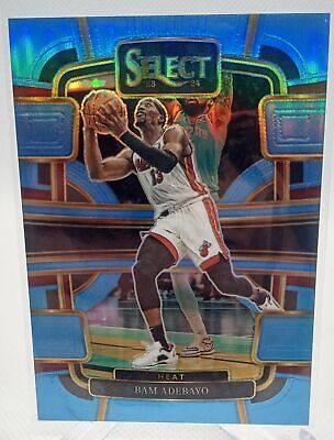 2023-24 Panini Select #59 Bam Adebayo Light Blue Prizms #/299