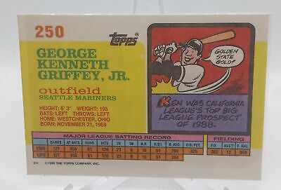 1990 Topps Big #250a Ken Griffey Jr.