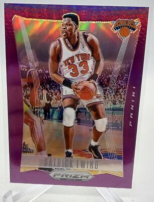 2023-24 Prizm Deca #91 Patrick Ewing Base Prizms Purple #/99