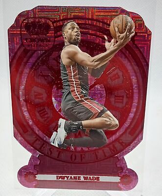 2023-24 Panini Crown Royale #9 Dwyane Wade Test of Time International Red