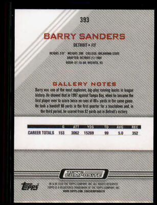 2023 Topps Composite #393 Barry Sanders Gallery