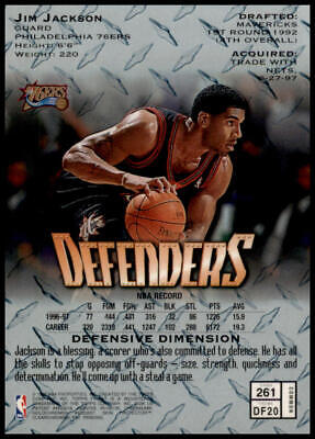 1997-98 Finest #261 Jim Jackson