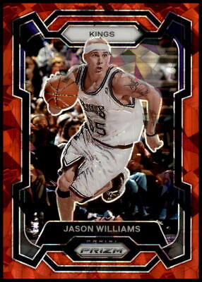 2023-24 Panini Prizm #197 Jason Williams Prizms Red Ice