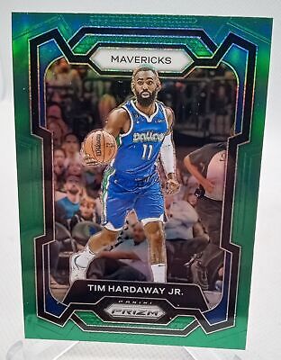 2023-24 Panini Prizm #69 Tim Hardaway Jr. Prizms Green