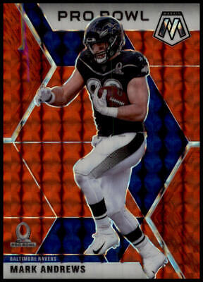 2020 Panini Mosaic #256 Mark Andrews Prizm Red Red Hobby Exclusive Rare