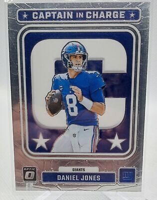 2023 Donruss Optic #CC-DJ Daniel Jones Captain In Charge