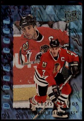 1995-96 Ultra Extra Ultra Cool   #380 Chris Chelios