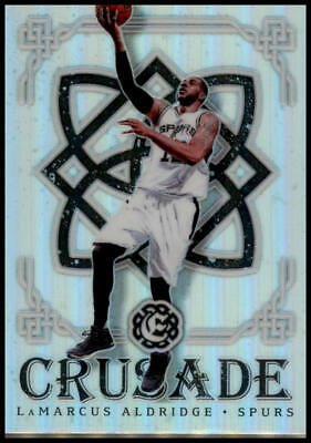 2016-17 Panini Excalibur #45 LaMarcus Aldridge Crusade Silver