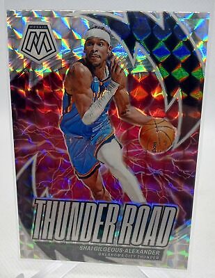 2023-24 Panini Mosaic #4Shai Gilgeous-Alexander Thunder Road Mosaic