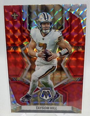 2022 Panini Mosaic #139 Taysom Hill Mosaic Red