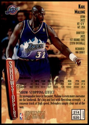 1997-98 Finest #214 Karl Malone