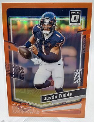 2023 Donruss Optic #36 Justin Fields Orange #/249