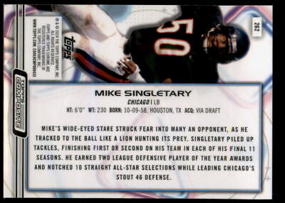 2023 Topps Composite #262 Mike Singletary Cosmic Chrome