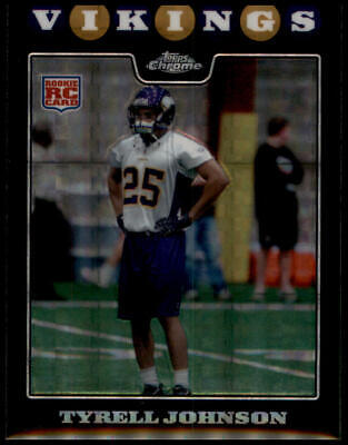 2008 Topps Chrome #TC274 Tyrell Johnson Xfractors Rookie