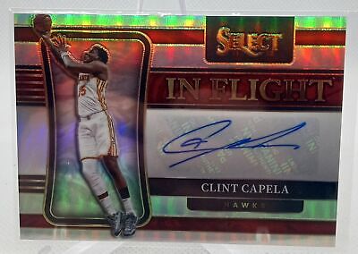 2021-22 Panini Select #IF-CCP Clint Capela In Flight Signatures #/299