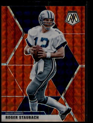 2020 Panini Mosaic #65 Roger Staubach Prizm Red Hobby Exclusive Rare