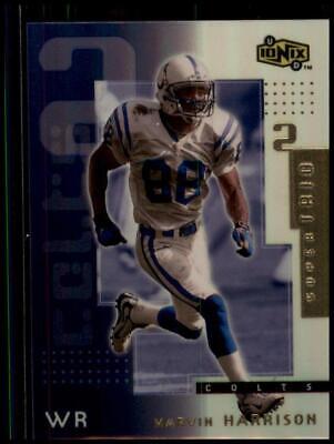 2000 UD Ionix #ST3 Marvin Harrison Super Trio